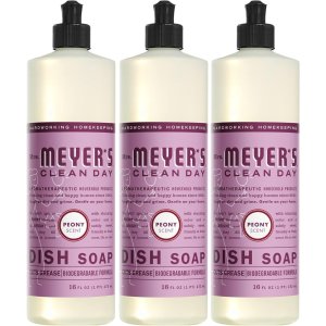 MRS. MEYER'S CLEAN DAY 环保配方洗洁精 3瓶 16 Fl. Oz