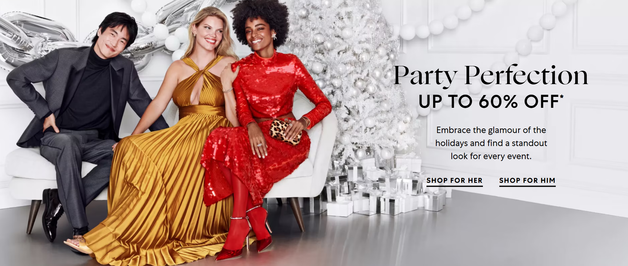 Party Perfection UP TO 60% OFF