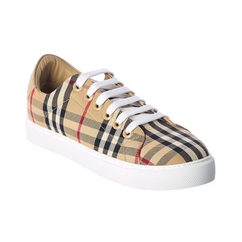 BurberryVintage Check Canvas Sneaker