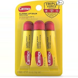 Amazon Carmex 唇膏3只装