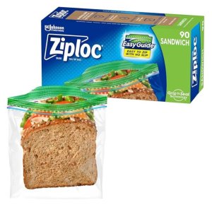 折扣升级：Ziploc 多款食品保鲜袋 低至$2