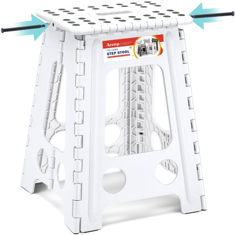 ACSTEP 折叠踏凳，可承重达400磅，大人小孩都能用