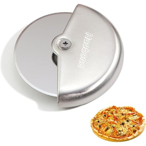 Pizza Cutter Wheel with Sharp Blade For Cutting Through Crusts, Bread, Pies,Sturdy Pastry Slicer with Comfortable Grip.