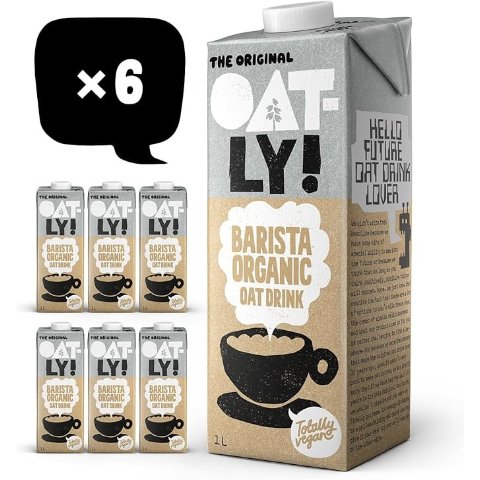 OATLY 有机燕麦奶 6x1L