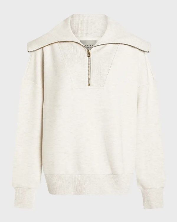 Catherine Half-Zip Sweatshirt