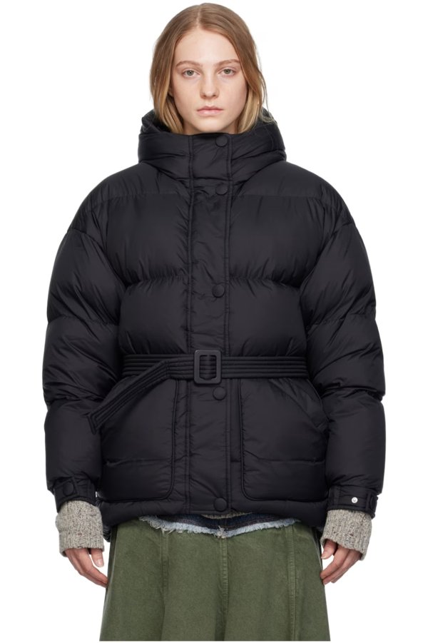 Black Michlin Down Jacket