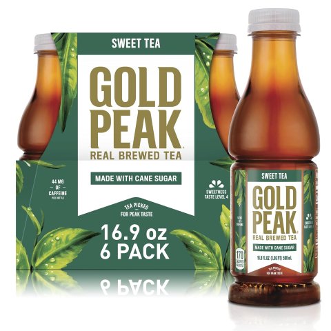 Gold Peak 甜味红茶 16.9oz 6瓶