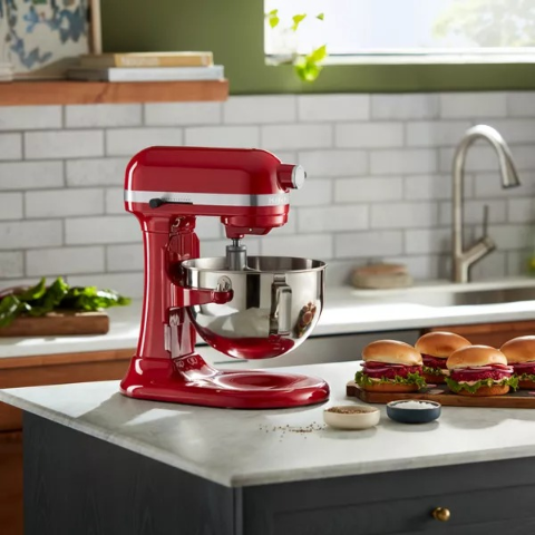 黑五价：KitchenAid 5.5夸脱厨师机