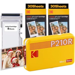 KodakMini 2 Retro 2.1x3.4 照片打印机 68张相纸