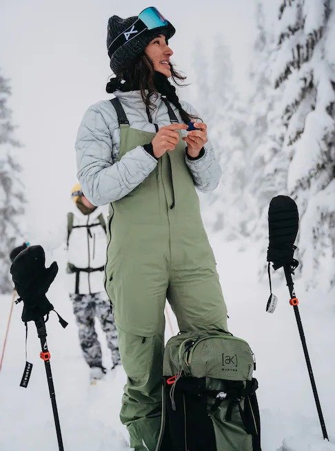 Women's Burton [ak] Kimmy GORE-TEX 2L Bib Pants | Burton.com Winter 2024