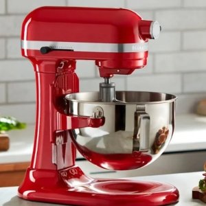 KitchenAid 475瓦大马力专业厨师机 5.5夸脱 多色