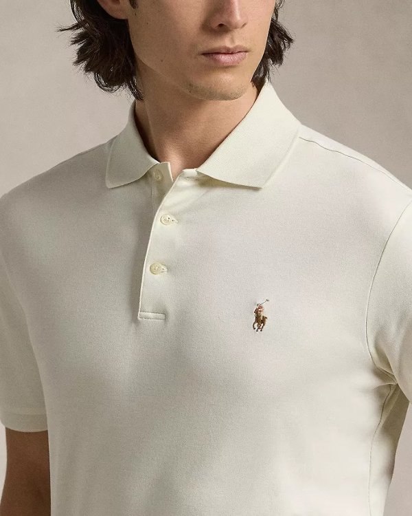 Classic Fit Soft Cotton Polo Shirt