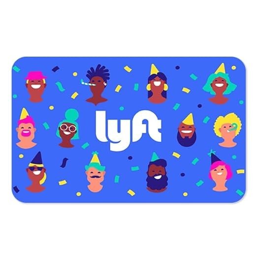 Lyft $100礼卡