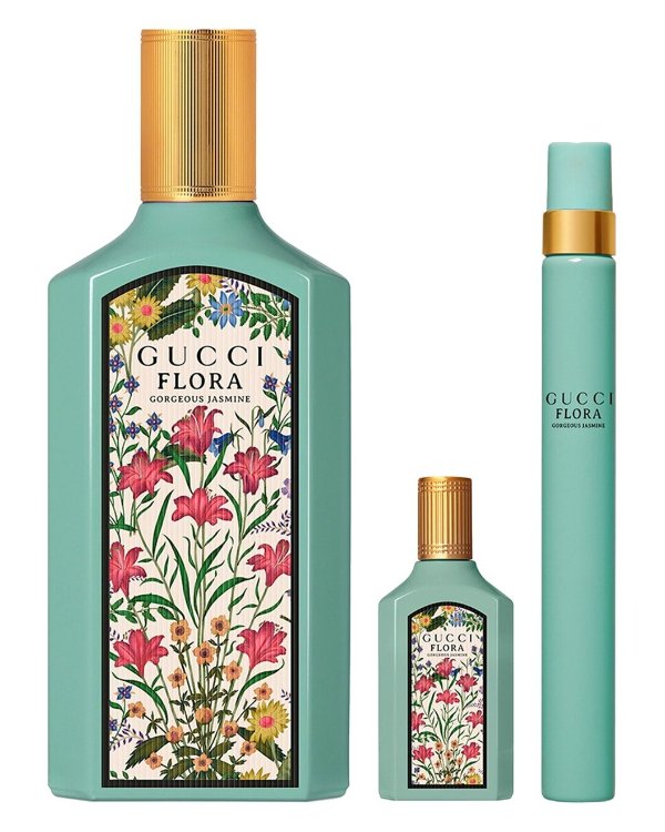 Women's 3.4oz Flora Gorgeous Jasmine 3pc Set / Gilt