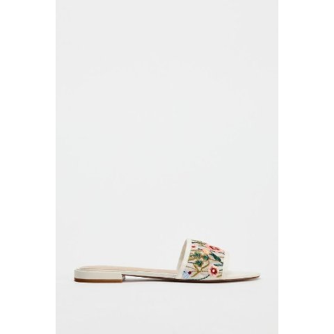 まら Zara Zara BUCKLED FLAT MESH SANDALS 59.90