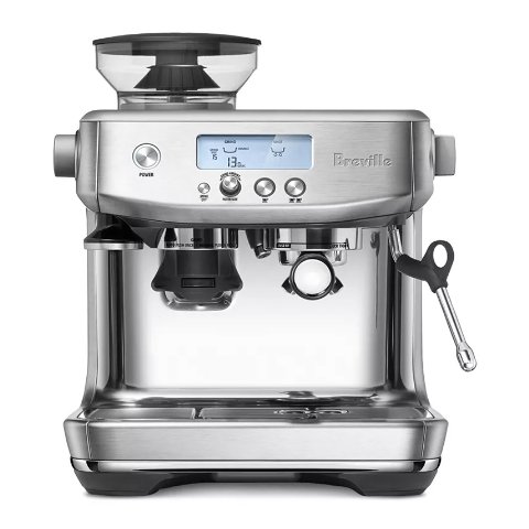 BrevilleThe Barista Pro Espresso Machine Bean Hopper 1/2 lb, Water Tank 67 oz - Macy s