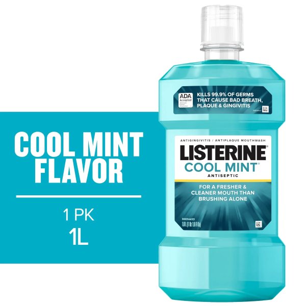 Listerine 薄荷漱口水 1L