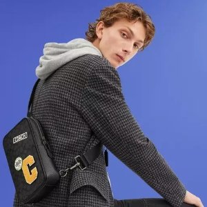 折扣升级：Coach Outlet 男士送礼专场 3合1钱包$55