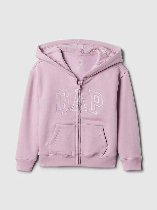 babyGap Vintage Soft Metallic Gap Logo Hoodie