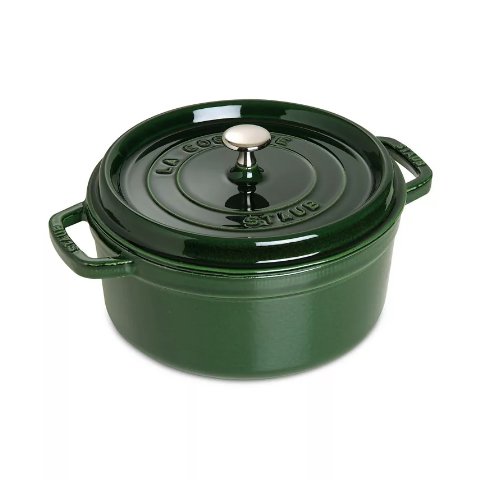 StaubEnameled Cast Iron 4-Qt. Round Cocotte - Macy s