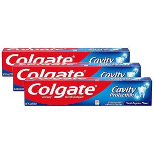 Colgate合$1.97/支含氟防蛀牙膏 6oz 3支