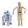 星战 C-3PO and R2-D2 可发声玩偶套装