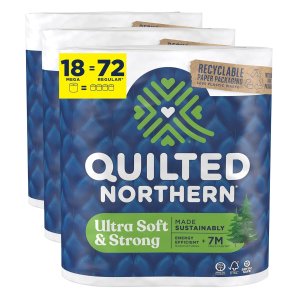 Quilted Northern 超柔软卫生纸18大卷 相当于72普通卷