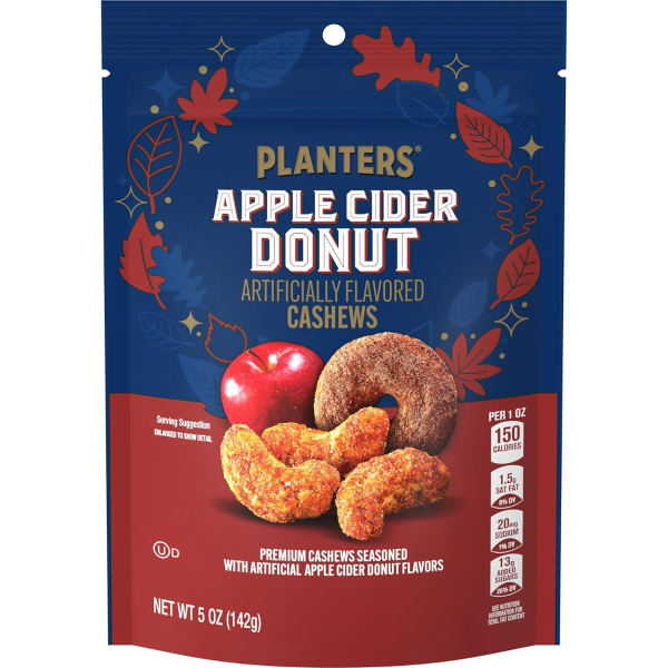 Apple Cider Donut Cashews, Cooking & Baking Nuts & Seeds, Flavored Cashews, Fall Snacks, Cashew, Party Snack