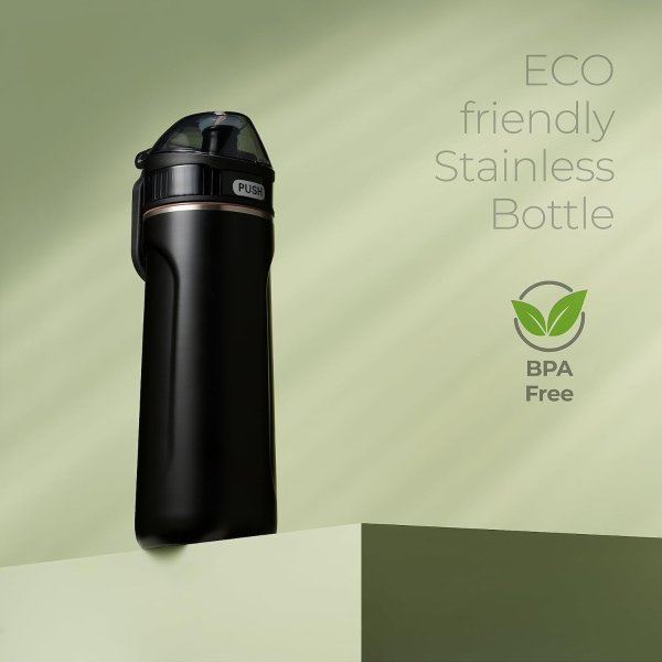 SipX™ Triple-Insulated Stainless Steel Water Bottle - 18oz