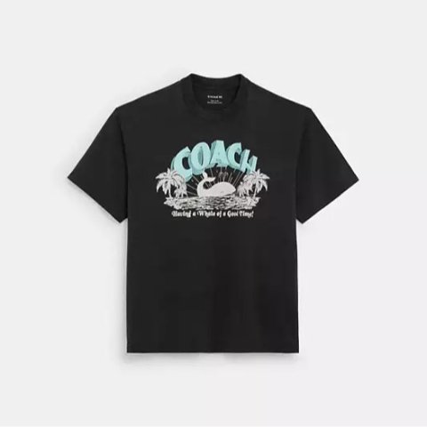 COACH Outlet Coach Signature Square T Shirt In Organic