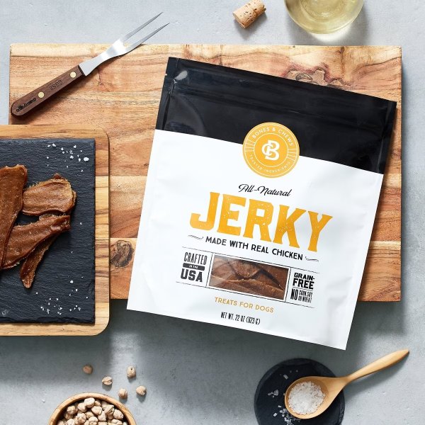 All Natural Grain-Free Jerky Made With Real Chicken Dog Treats