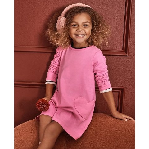 Hanna AnderssonValentine s Long Sleeve Swing Dress with Pockets