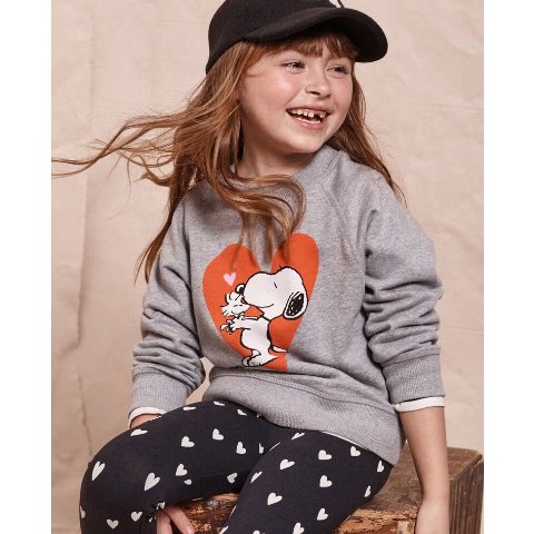 Hanna AnderssonPeanuts Valentine s French Terry Sweatshirt