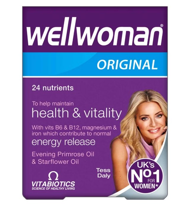 Vitabiotics Wellwoman 女性综合补充剂- 30 Capsules