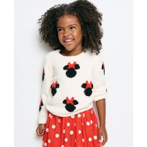 Hanna AnderssonDisney Minnie Mouse Marshmallow Sweater