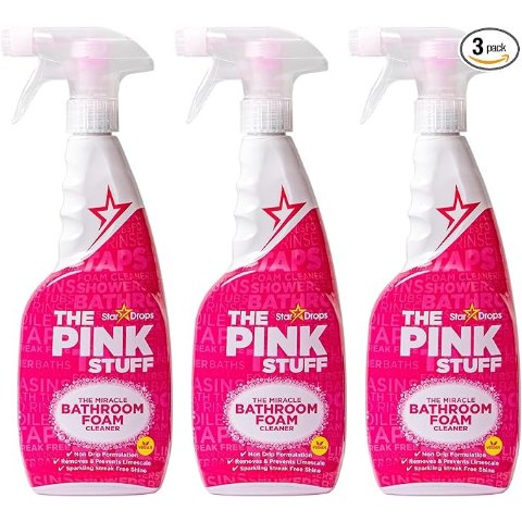 The Pink Stuff Miracle 浴室泡沫清洁剂 750ml 3件装