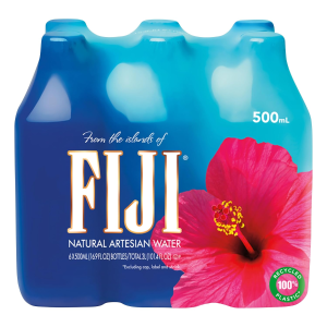 Amazon Fresh FIJI 矿泉水 16.9oz 6瓶