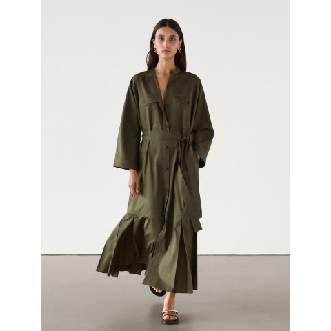 ◆Massimo Dutti◆ Satin camisole midi dress Massimo Dutti Massimo Dutti Satin camisole dress - Studio