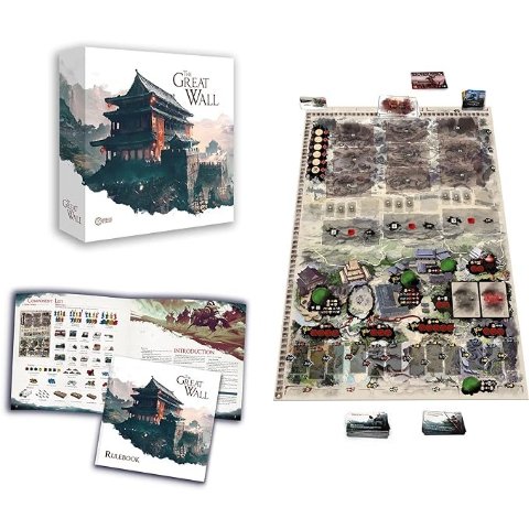 The Great Wall Board Game (Core Box) | Tabletop Miniatures Strategy Game | Medieval Fantasy Game for Kids and Adults | Ages 13+ | 1-4 Players | Avg. Playtime 120-180 Minutes | Made by Awaken Realms