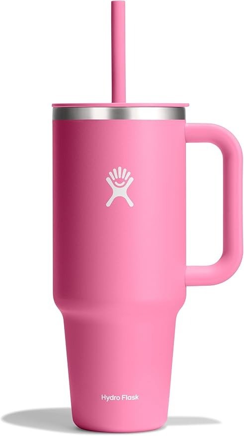 Travel Tumbler Stainless Steel Insulated Cup with Lid and Straw for Cold Water and Drinks for Sports, School, Work, Car, Travel and Weekends