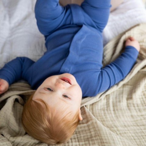 婴幼儿有机棉连身衣