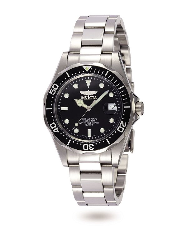 Men's Pro Diver Watch / Gilt