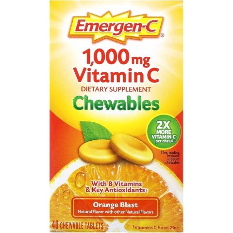 Emergen-C Chewable Vitamin C 1000mg