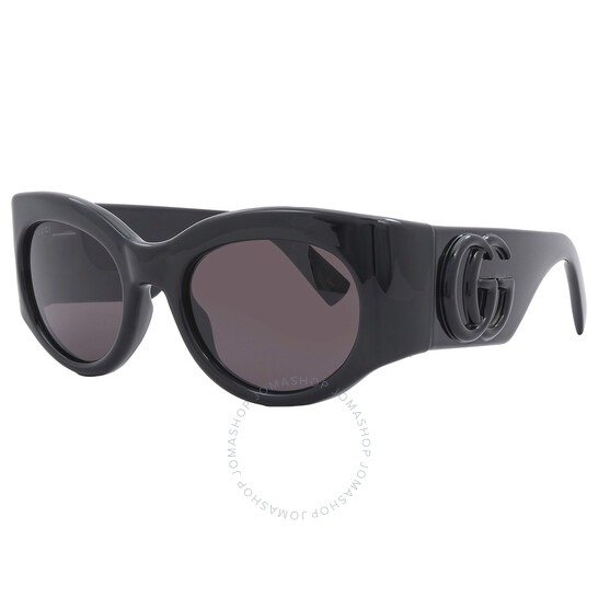 Grey Oval Ladies Sunglasses GG1544S 001 53