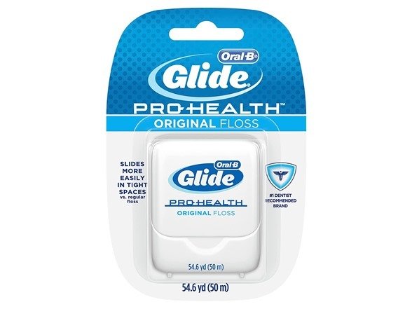 Glide Pro-Health Original Dental Floss, Smooth, Strong, Shred Resistant 50m