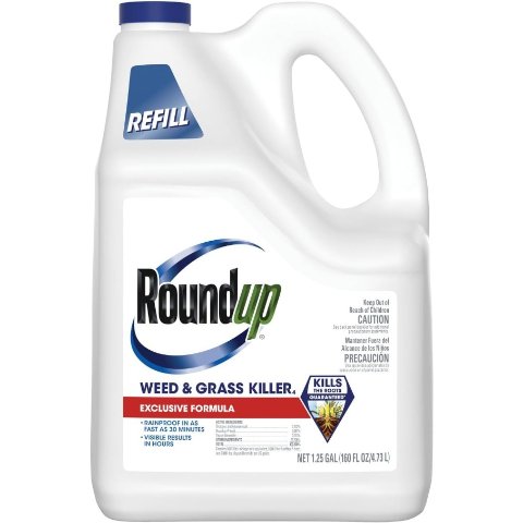 Roundup 强力除杂草剂 1.25加仑 补充装