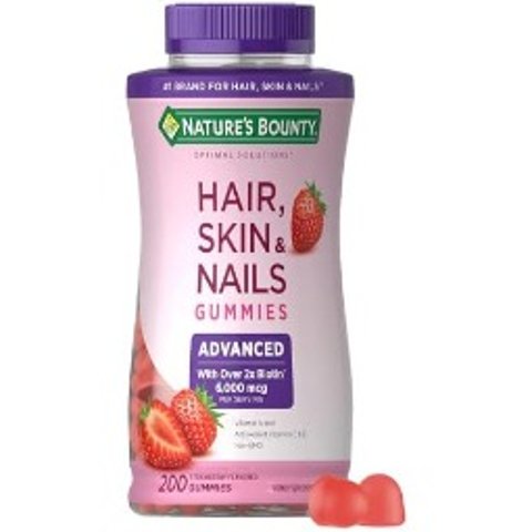 Nature's Bounty Optimal Solutions Advanced Hair Gummy