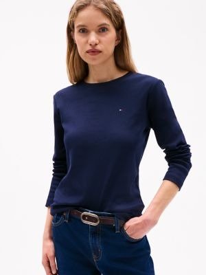 Long-Sleeve Crewneck Favorite T-Shirt