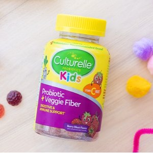 Culturelle Kids Regularity Probiotic & Fiber Dietary Supplement