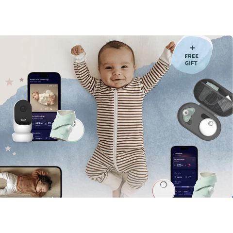 20% Off+Free 3 month Owlet 360Owlet Baby Smart Sock/Monitor President's Day Sale